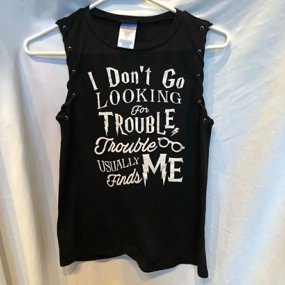 Harry Potter Tank Black Junior XS (1)